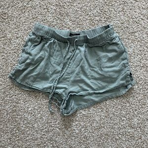 Army Green Beach Shorts